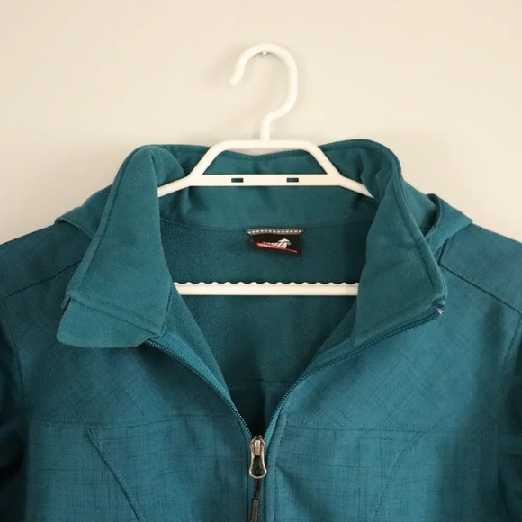 Avia Women's L Blue Full Zip Waterproof Outdoor Hooded Long Sleeve Jacket Coat - Picture 3 of 14